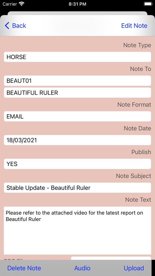 #7. Stallion by Wilmat (iOS) De: Bill Matthews