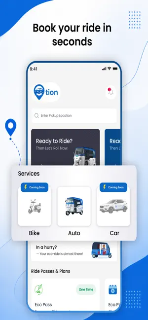 OTION – Eco in Motion iPhone screenshot 1