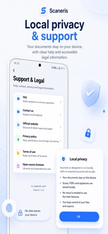 Scaneris screenshot