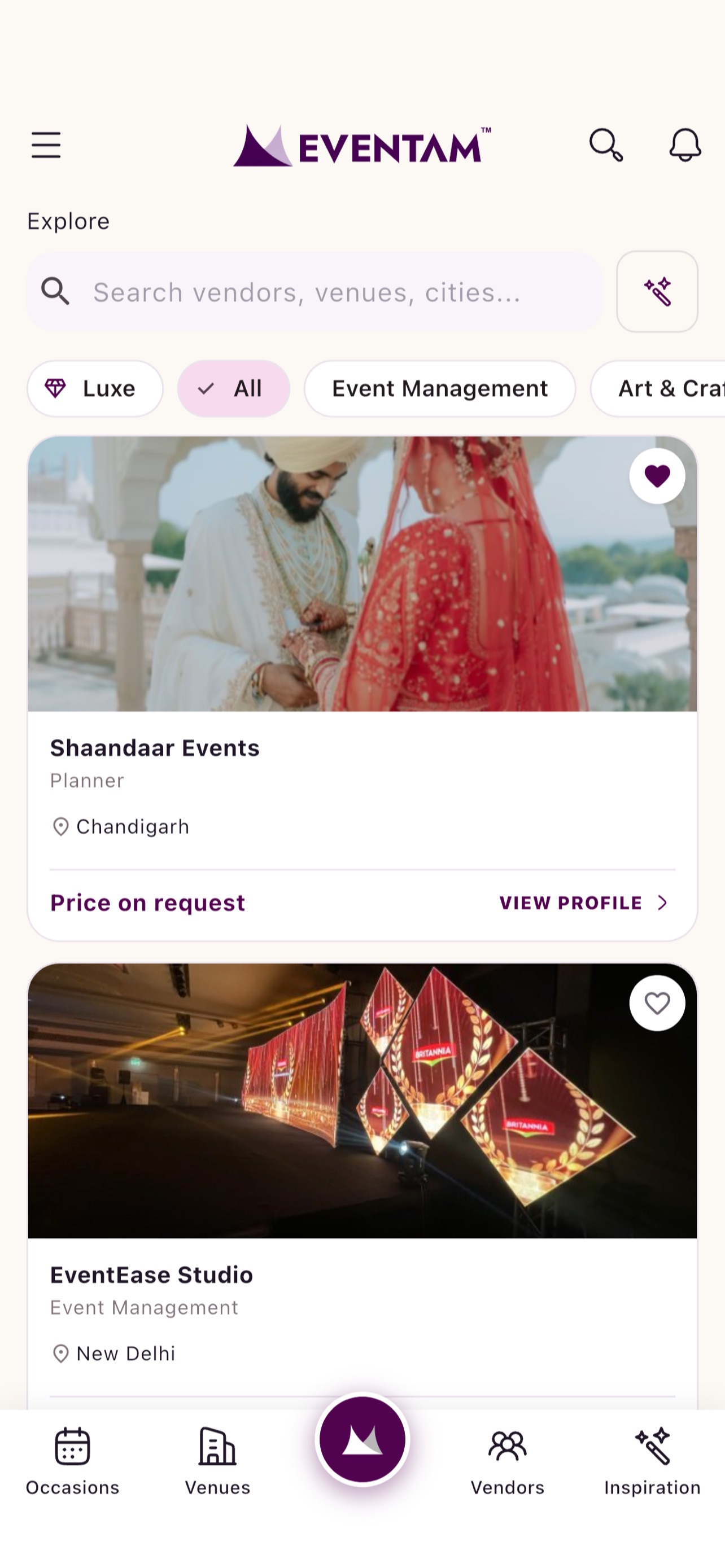 Screenshot 2 of Eventam