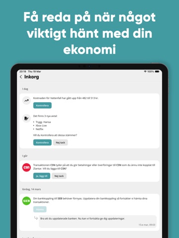 Zlantar: Hela din ekonomi iPad screenshot 7
