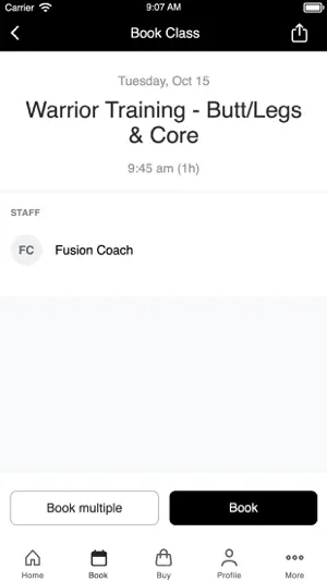 Fusion Integrated Training screenshot 3