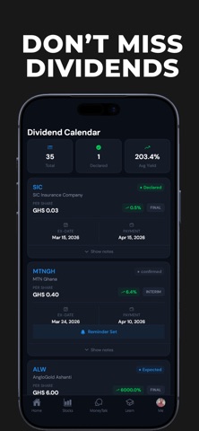 Wallflake: Ghana Stock Tracker Screenshot 9 of 9