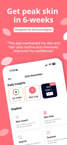 Peak Skin - Cosmetic Scanner screenshot