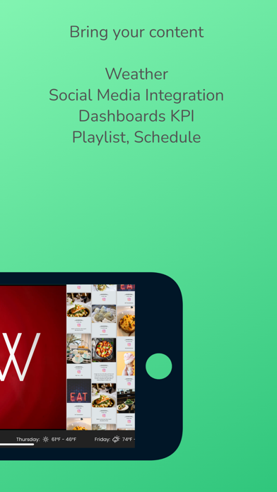 Screenshot 2 of OptiSigns Digital Signage App