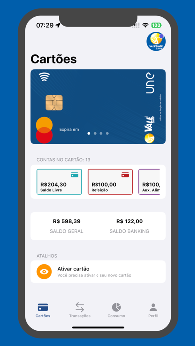 ValeShop Bank Screenshot