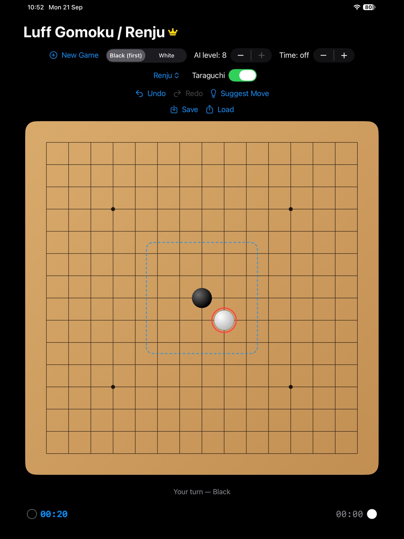 Screenshot 10 of Luff Gomoku / Renju