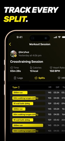 Hyrox & Crossfit Tracker: Hyro screenshot