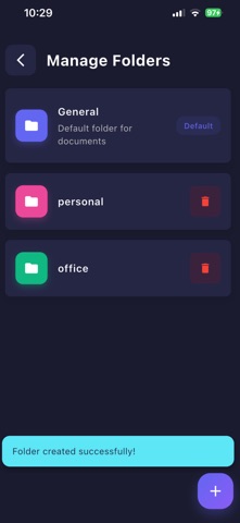 MyCardsAndDocs screenshot