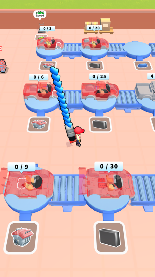 #2. Car Factory Idle 3D! (iOS) 由: Noko Games