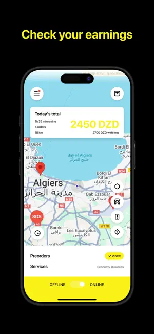 iTAXI Pro - Driver app screenshot 1