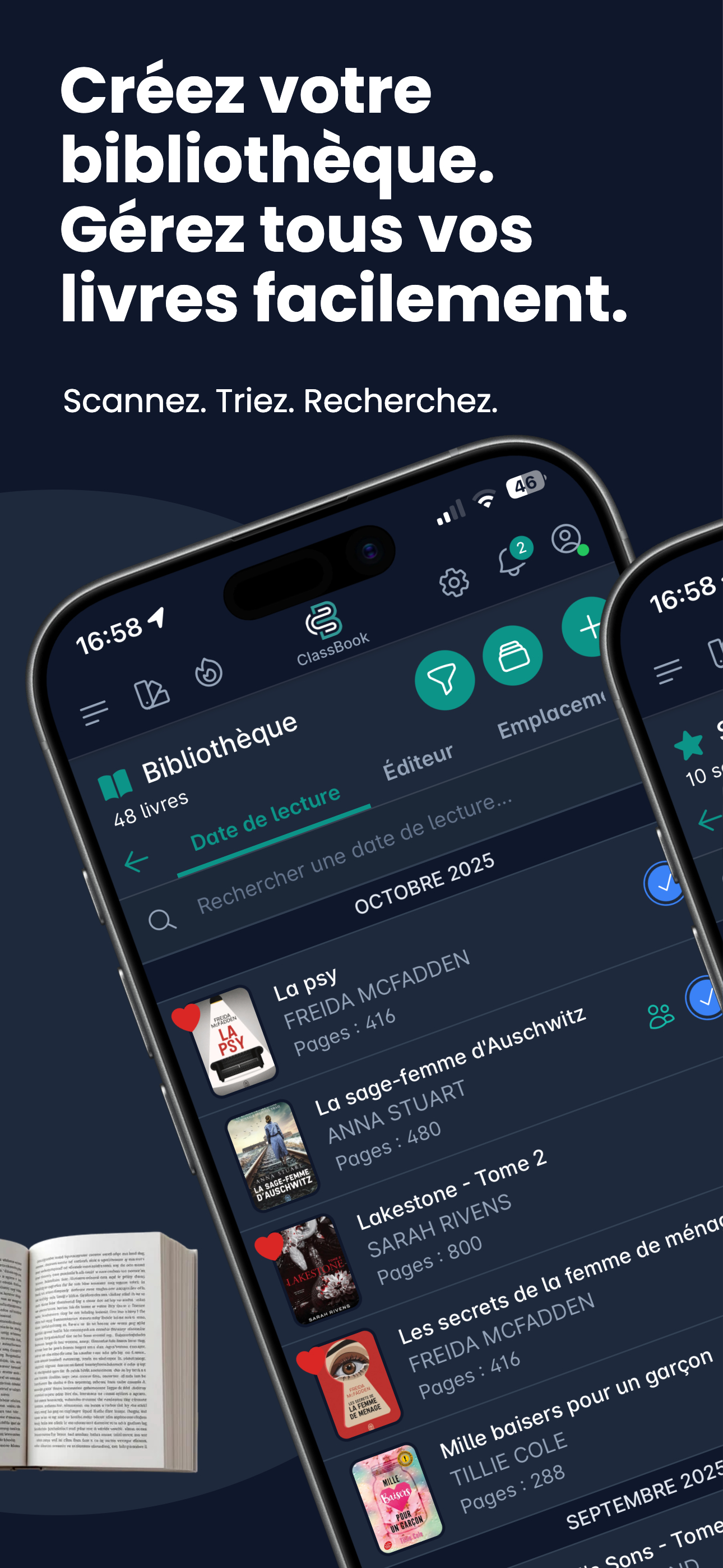 ClassBook - Ma bibliothèque