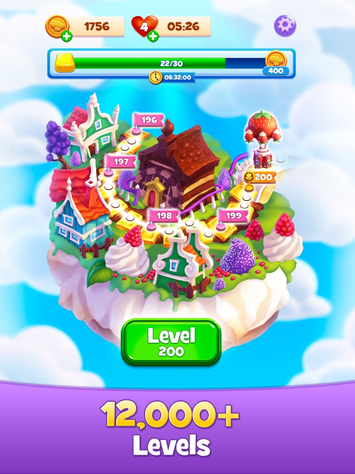 #4. Cookie Jam: Match 3 Games (iOS) Bởi: Jam City, Inc.