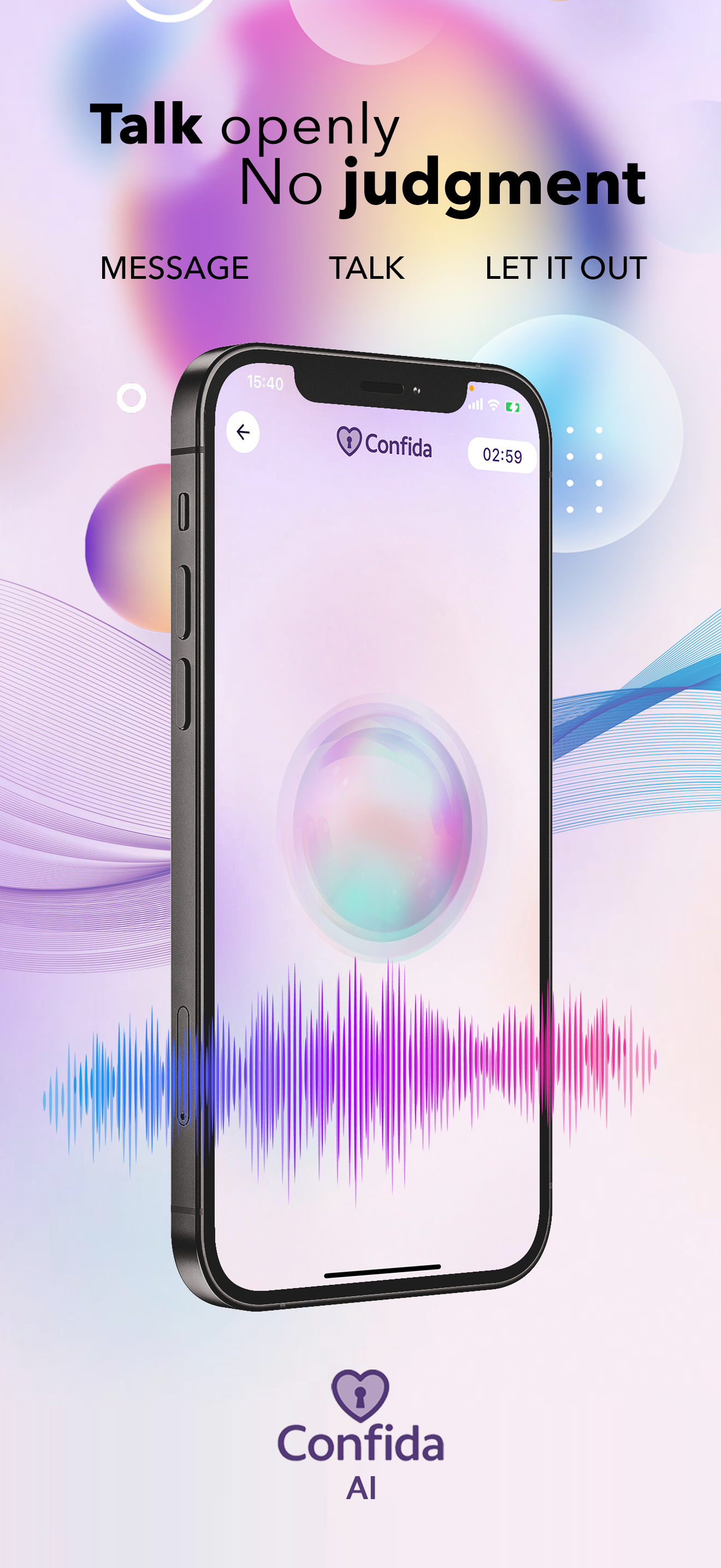 Confida – AI Therapist & Mood screenshot 4