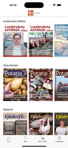 Lantbruk – Lime Förlag app screenshot