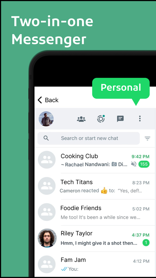 #1. Whats Second Messenger Web App (iOS) 来自: Glory Labs Ltd