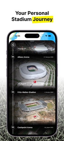 StadiumTracker screenshot