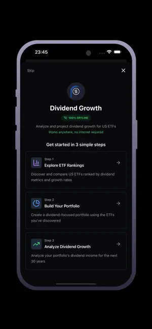 Dividend Growth screenshot 1