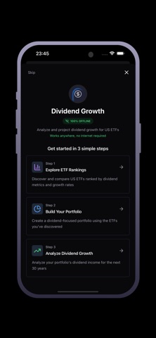Dividend Growth screenshot