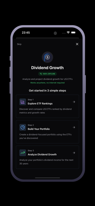 Dividend Growth Screenshot 1 of 4