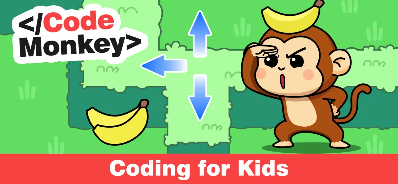 #1. Code Monkey: Coding for Kids (iOS) Ved: PLAY AND LEARN EDUCATIONAL GAMES FOR KIDS