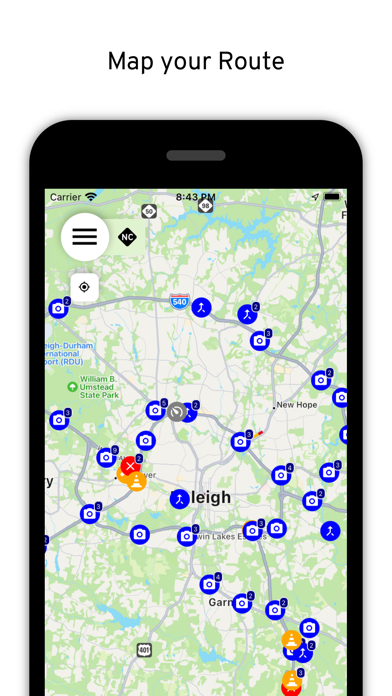 North Carolina Traffic Screenshot