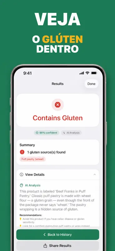 Gluten Free Scanner: GF Check screenshot 3 of 6