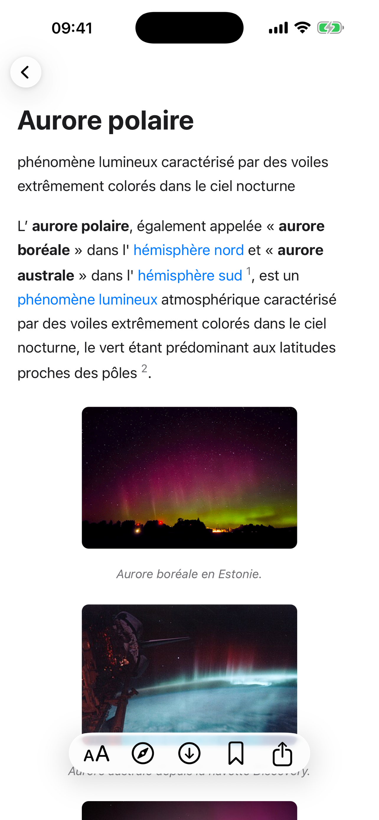 Flux RSS screenshot 2