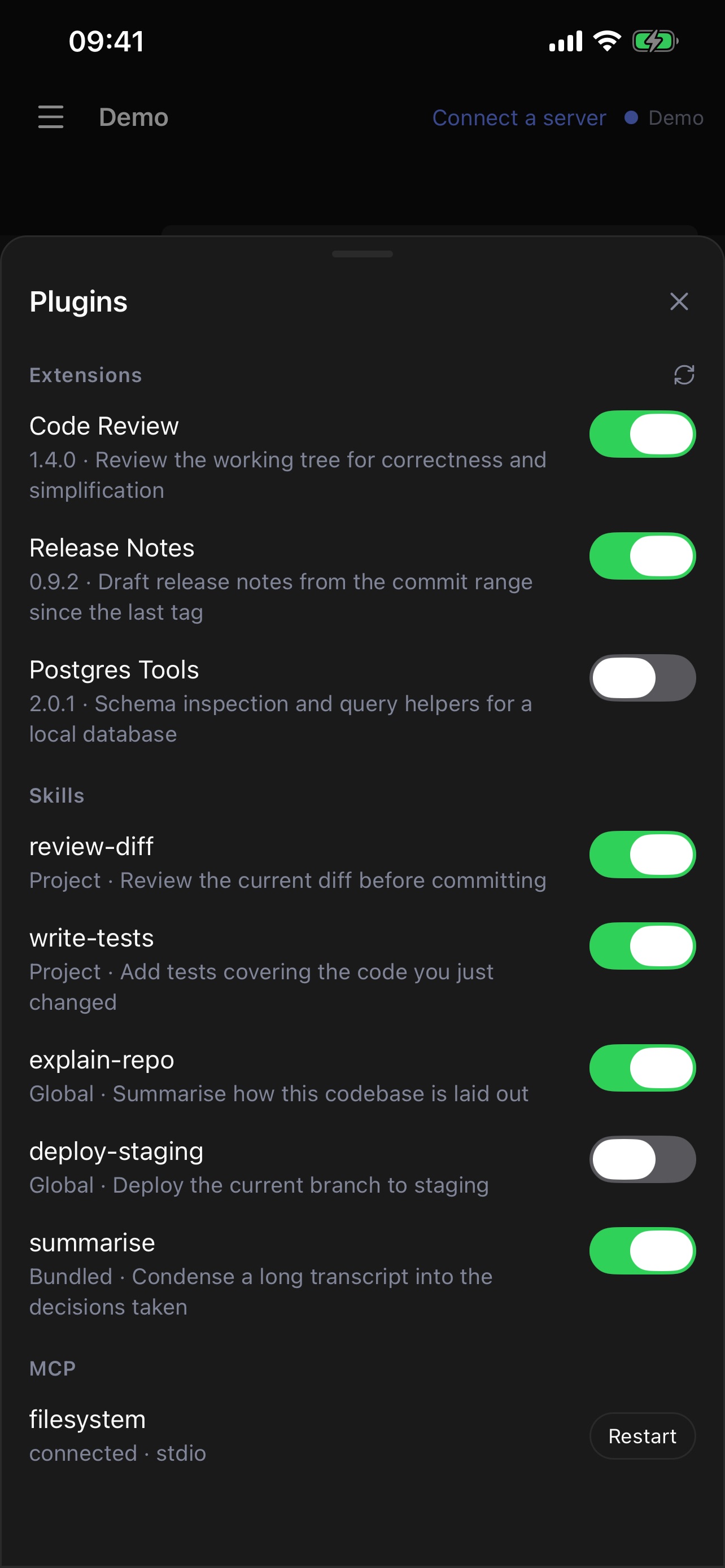 Screenshot 3 of AgentCmd