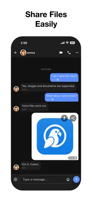Parrot Chat Messenger screenshot 4