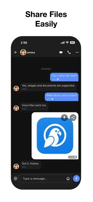 Parrot Chat Messenger screenshot 4 of 5