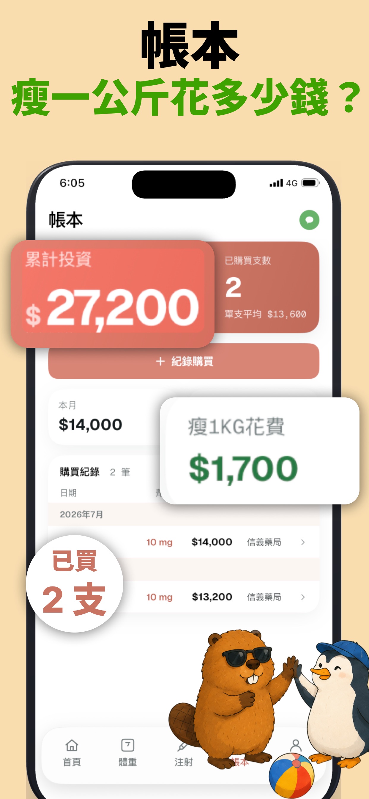 Screenshot 4 of 猛健樂紀錄 Molife：河狸一起瘦瘦針GLP1・GLP-1