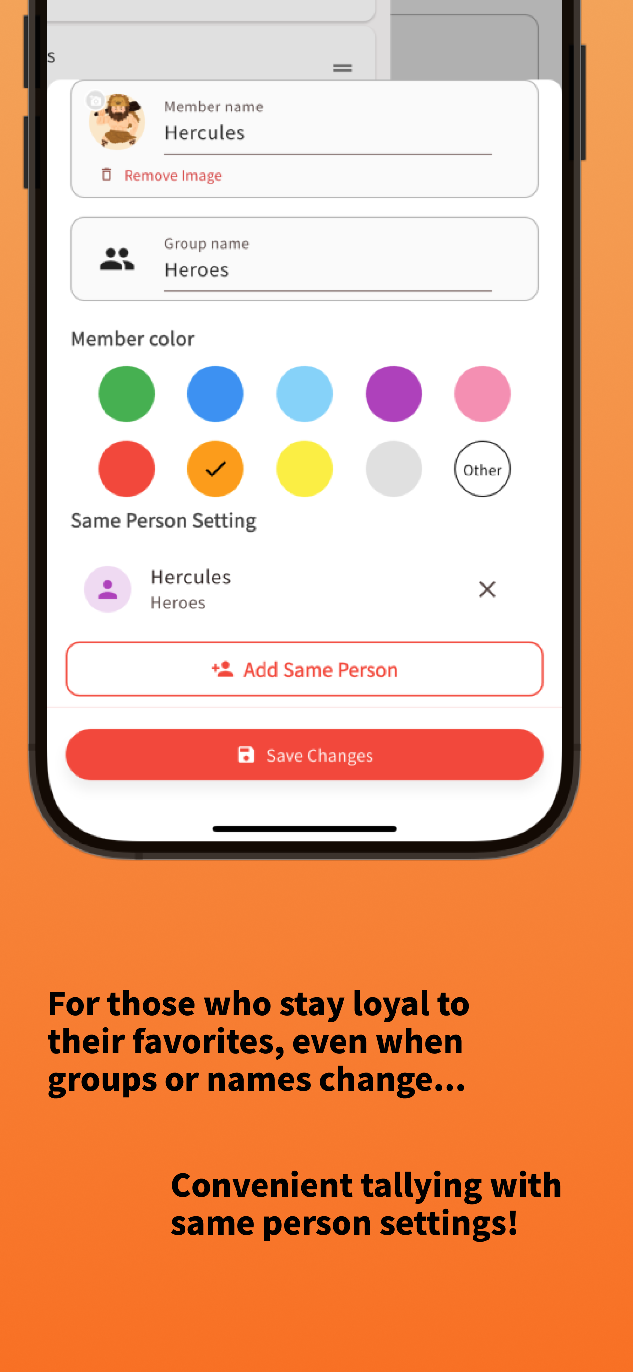 Chekiroku - Fave Counter & Log screenshot 6