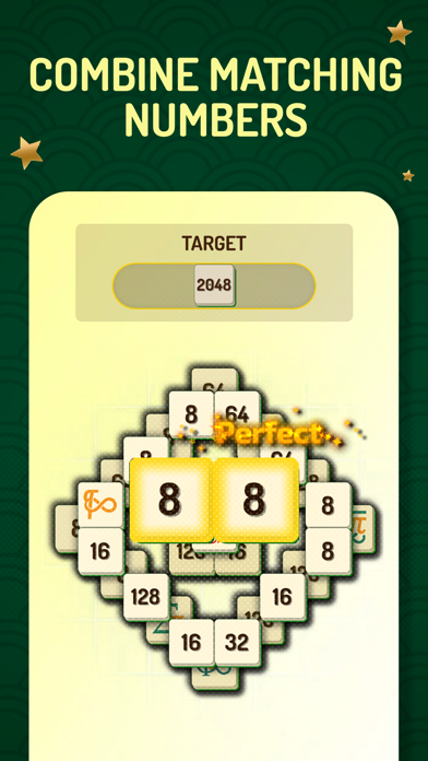 Numjong: 2048 Mahjong Puzzle Screenshot 2 of 7