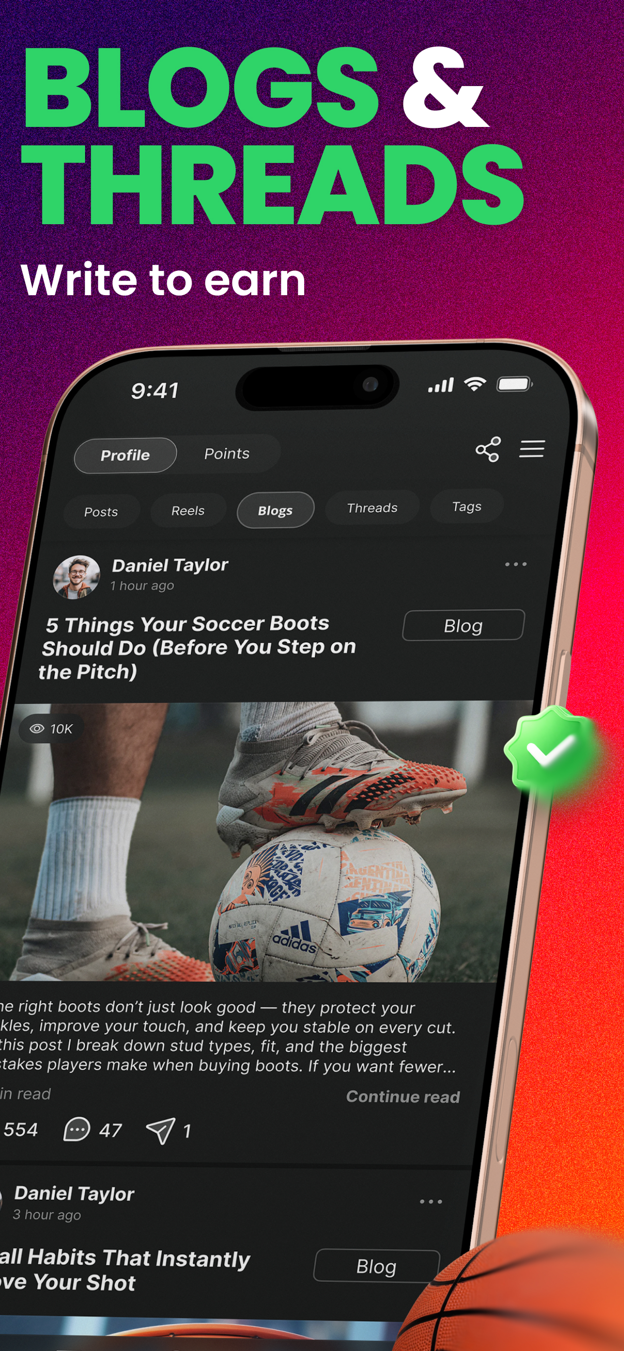 Buzzer: Sports Community screenshot 7