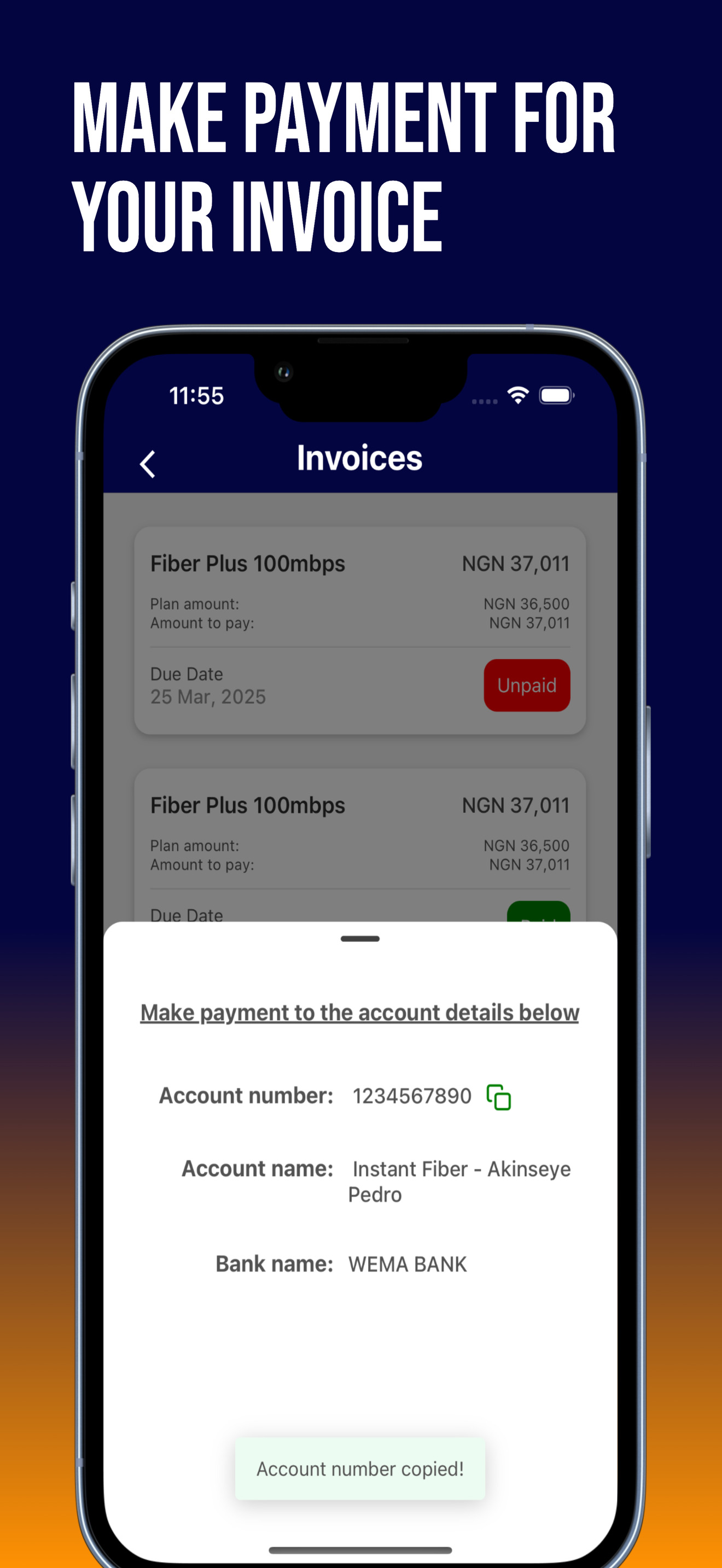 Instant Fiber screenshot 3