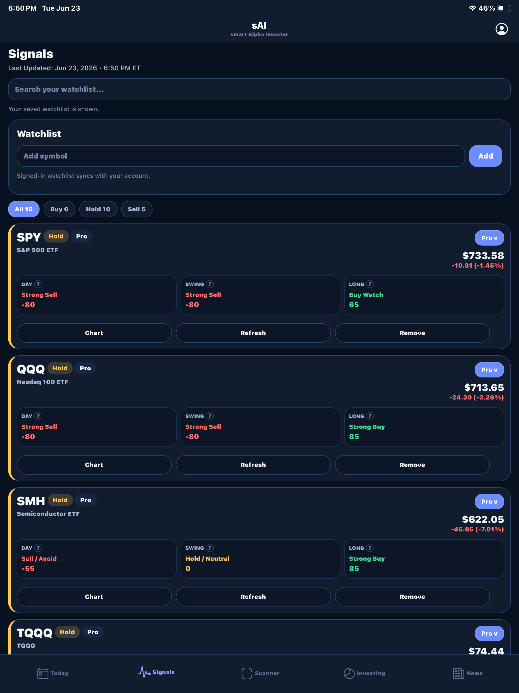 smart Alpha Investor screenshot 11