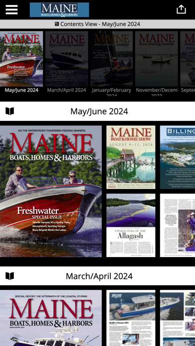 Maine Boats Homes and Harbors Screenshot
