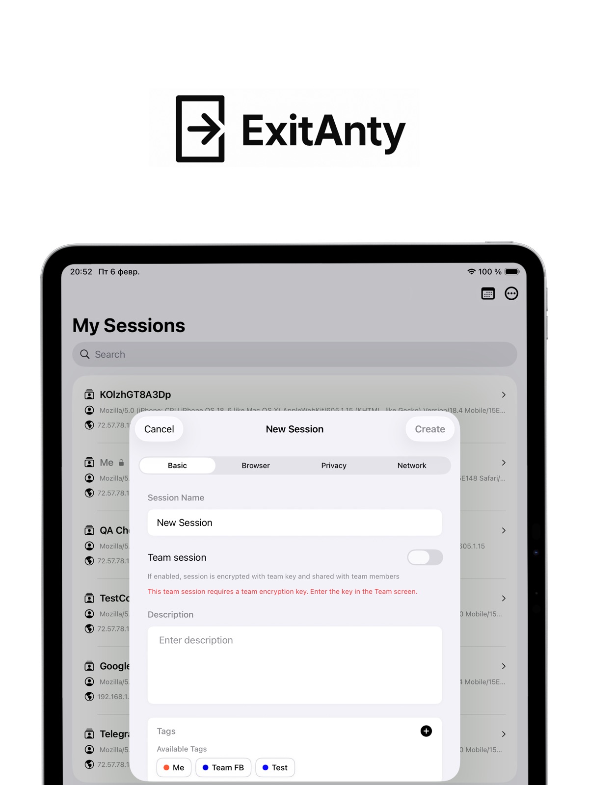 ExitAnty ipad screenshot 2