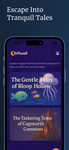 Driftwell: Sleep Stories Screenshot 2 of 3