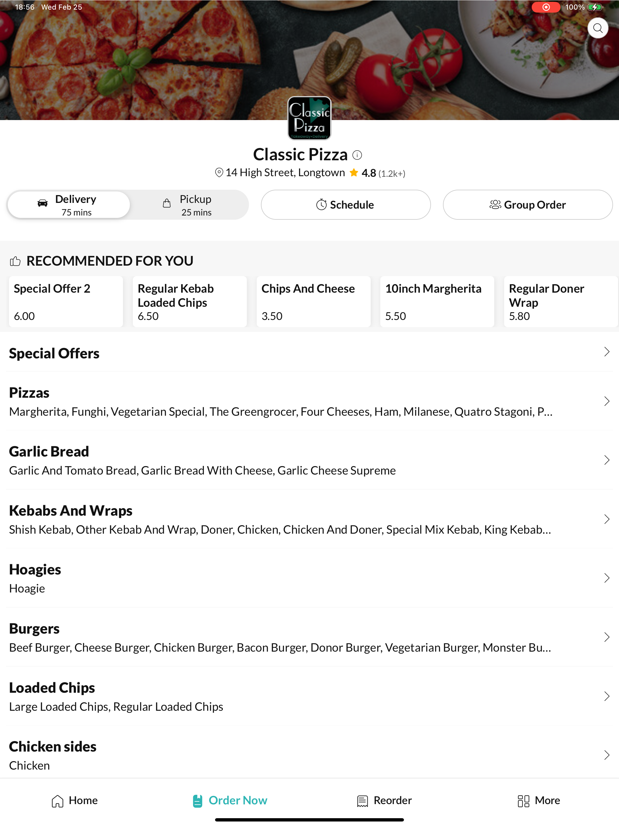 Classic Pizza Carlisle screenshot 6