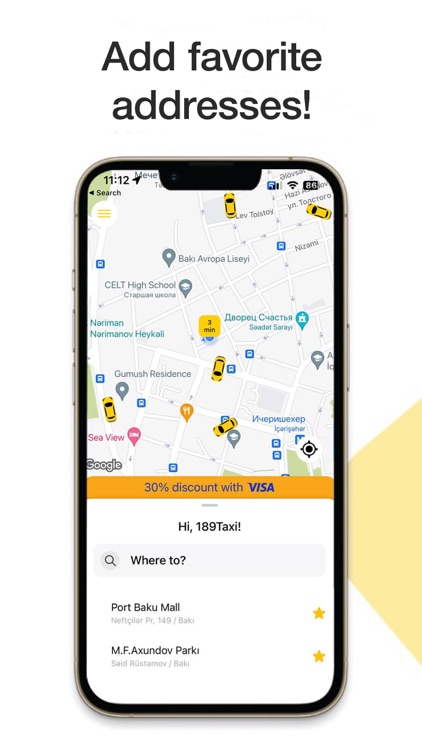189 TAXI - Discount with Visa screenshot-4