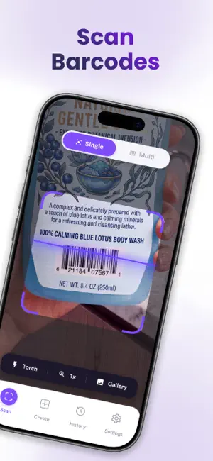 QR Code & Barcode - Scanner screenshot 2
