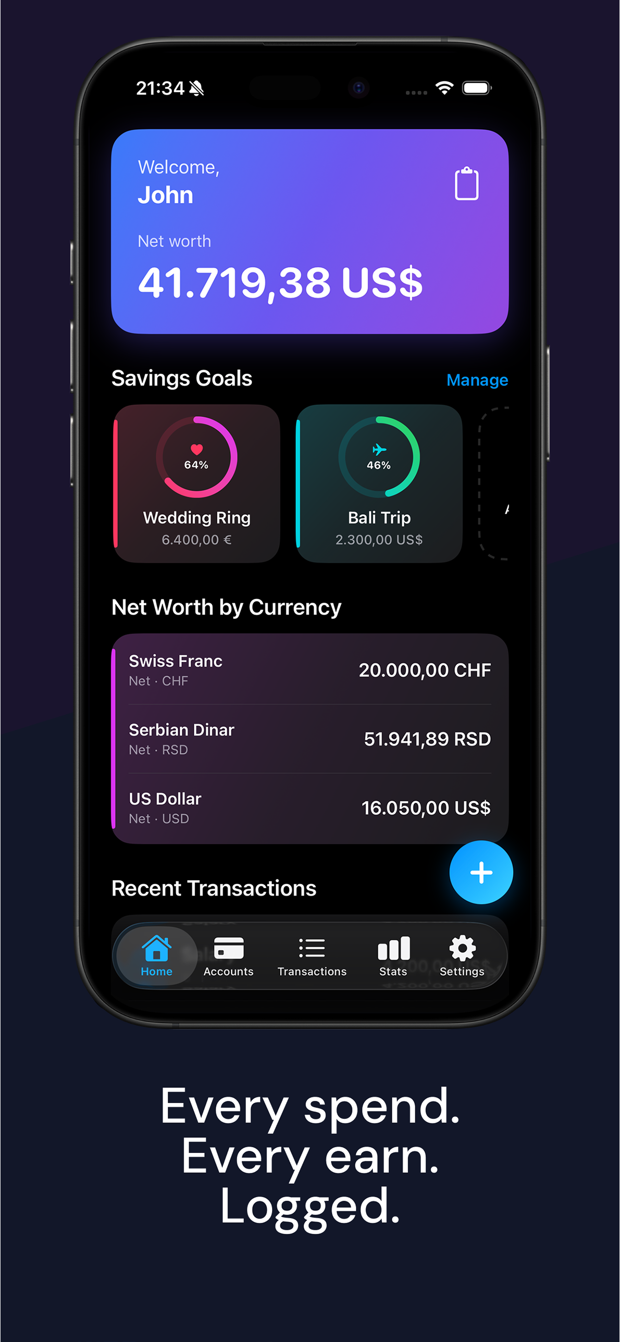 Finnly: Budget & Money Tracker screenshot 3