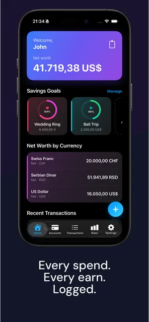 Finnly: Budget & Money Tracker screenshot 3