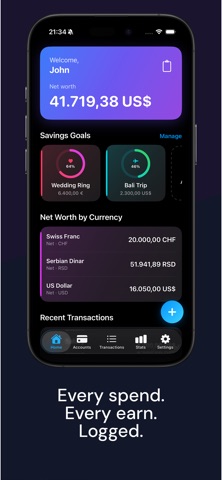 Finnly: Budget & Money Tracker screenshot