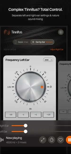 Tinnitus Relief App screenshot 3