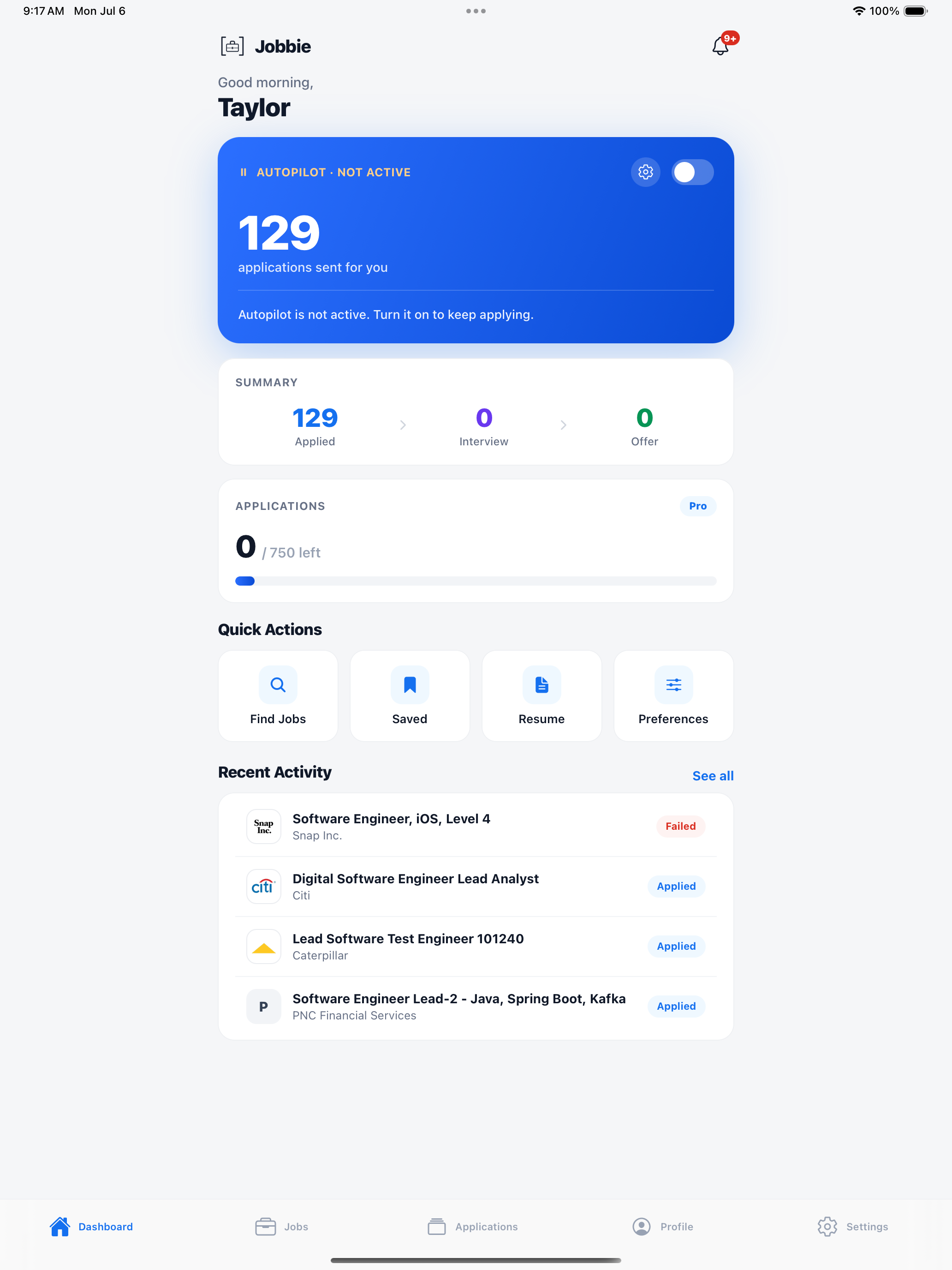 Jobbie - AI Job Search screenshot 6