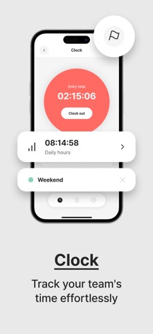 Clock IO - Time Tracking tool Screenshot 3 of 6