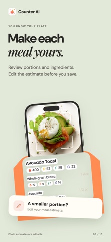 Calorie Tracker: Counter AI Screenshot 3 of 10